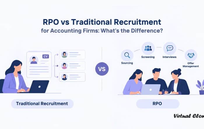 RPO vs Traditional Recruitment for Accounting Firms: What's the Difference?